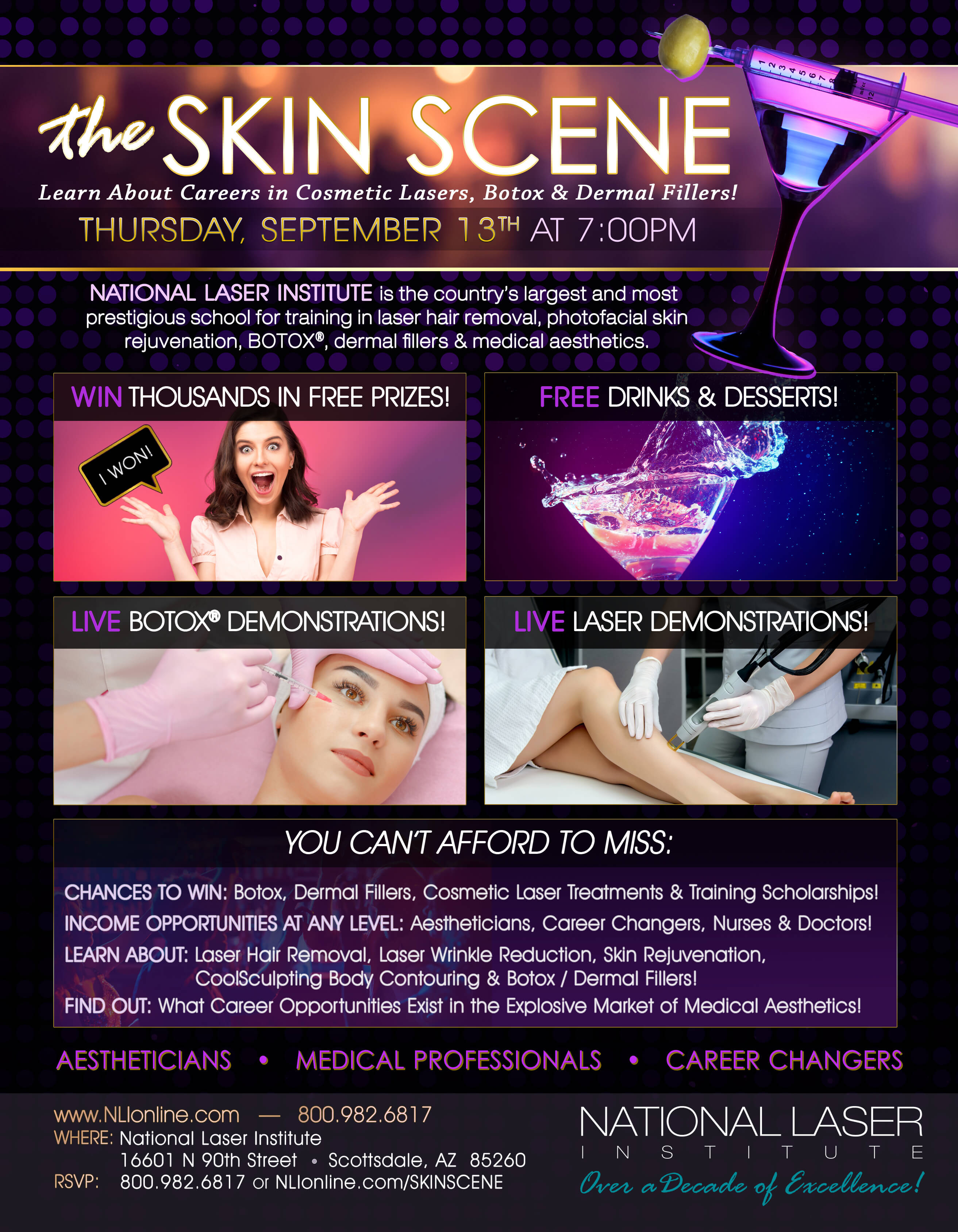 Skin Scene Cosmetic Laser School National Laser Institute