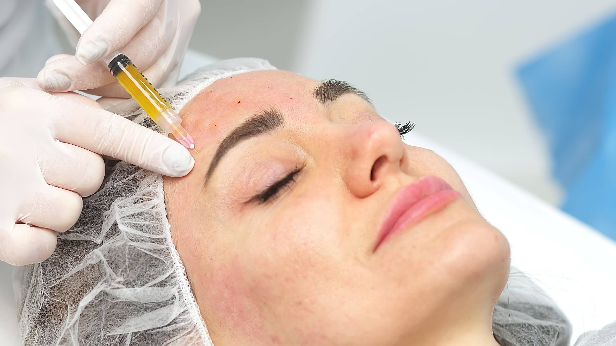 cosmetic injector training at National Laser Institute to practice botox injections